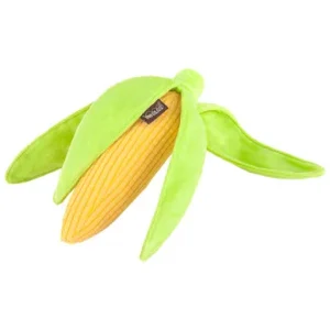 P.L.A.Y. Farm Fresh Corn Plush Dog Toy