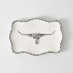 Pampa Bay Porcelain Longhorn Small Tray
