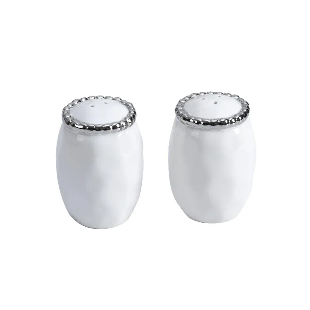 Pampa Bay Salerno Porcelain Salt & Pepper Shakers