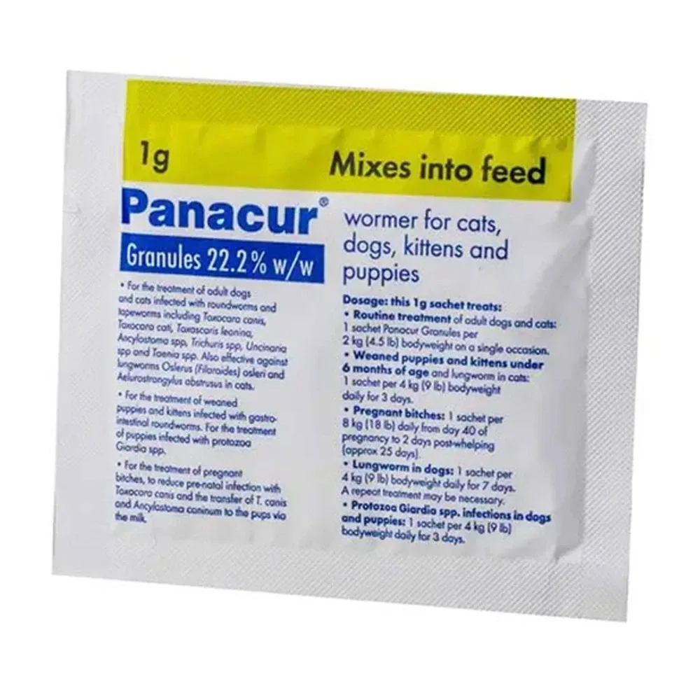 Panacur: Dewormer for Cats | Fenbendazole liquid for Cats & Kitten
