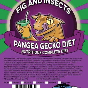 Pangea Gecko Diet Fig & Insects PURPLE