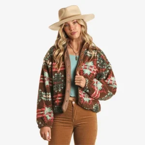 Panhandle Powder River Lottie Sherpa Jacket