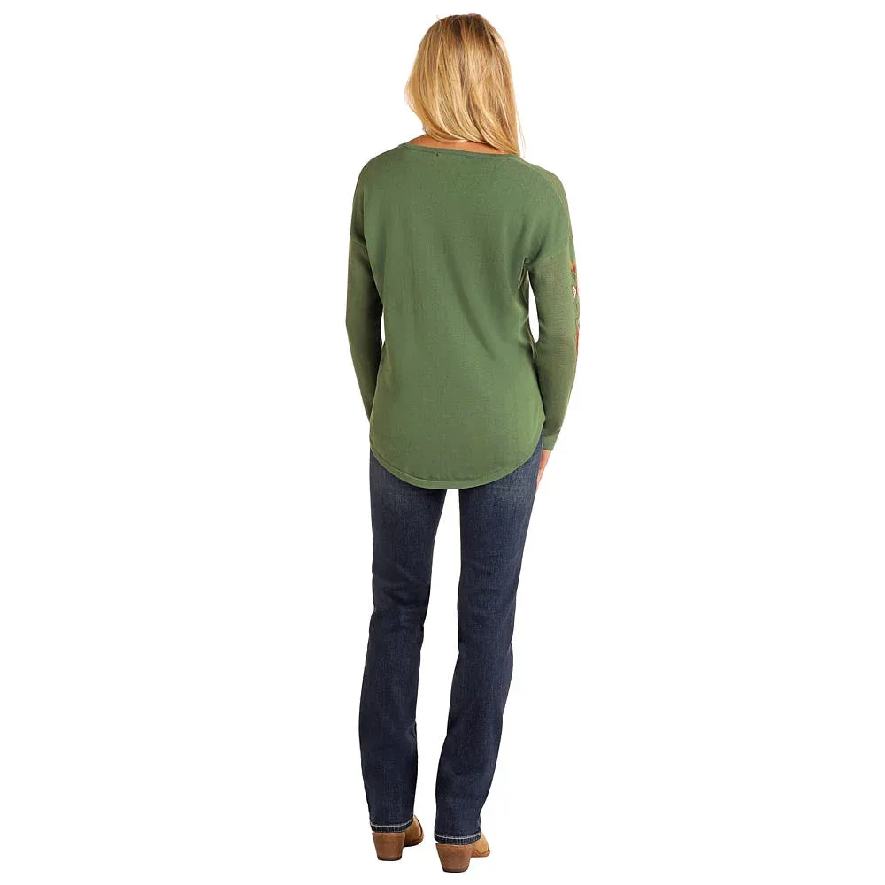 Panhandle Womens Bronc Rider Sweater - Image 2