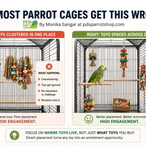 Parrot Enrichment & Cage Design Consultation
