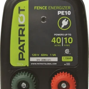 Patriot PE10 Fence Energizer 0.30 Joule