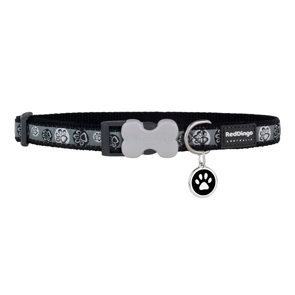 Paw Impressions Black Dog Collar - Image 2