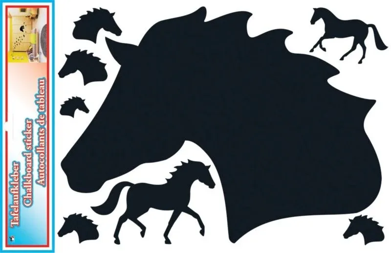 Peel n Stick Chalkboard Sticker Set