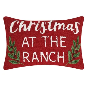 Peking Handicraft Inc. Christmas At The Ranch Pillow