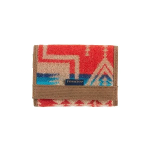 Pendleton Woolen Mills Inc. Harding Red Trifold Wallet