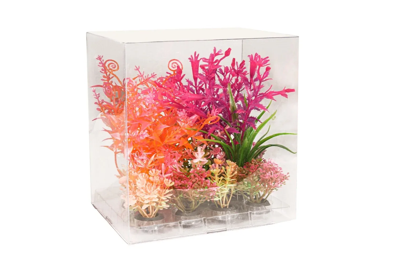 Penn-Plax Tide & Treasure™ Plant Decorating Kit - 6-Piece - Bright & Vivid Colors - Image 2