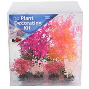 Penn-Plax Tide & Treasure™ Plant Decorating Kit - 6-Piece - Bright & Vivid Colors