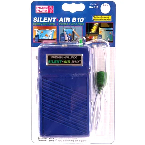 PennPlax Silent Air Battery Powered Air Pump