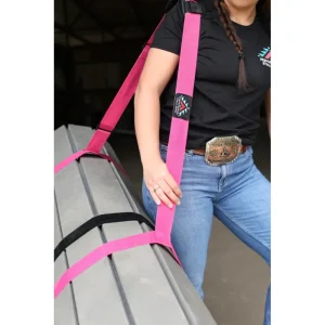 Performance Stall Mats Pink Mat Sling Shoulder Strap