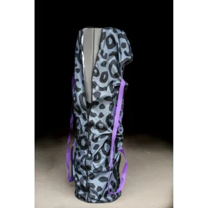 Performance Stall Mats Portable Mat Storage Bag 6x9 Grey Leopard