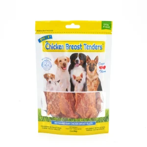 Pet Center Chicken Breast Tenders Dog Treat Bag 3 oz