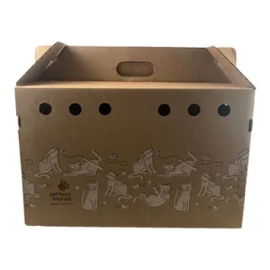 Pet Food Express Cardboard Pet Carrier