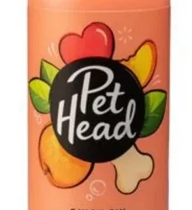 Pet Head Quick Fix 2 in 1 Shampoo for Dogs Peach with Argan Oil