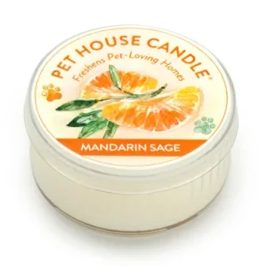 Pet House Candle Mandarin Sage Mini Case of 12