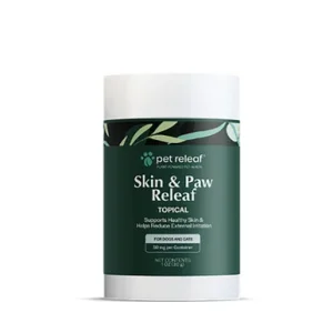Pet Releaf Skin & Paw Releaf Topical for Dogs & Cats