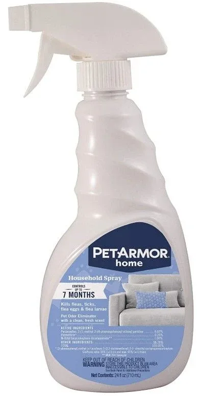 PetArmor Home Household Spray for Flea & Ticks & Eliminate Pet Odor Fresh Scent