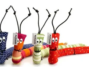 PetCandy Catnip Caterpillar Cat Toy, Assorted