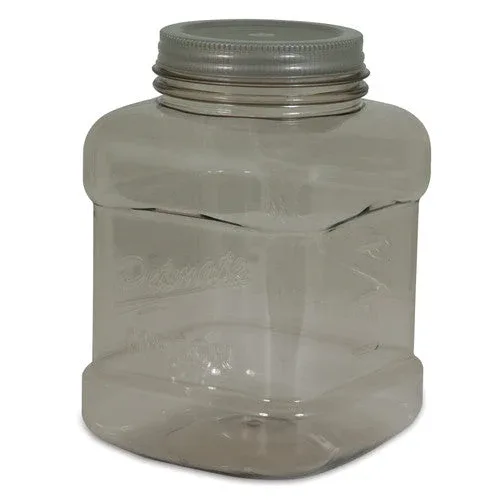 Petmate Mason Style Pet Treat Jar Silver One Size - Image 2