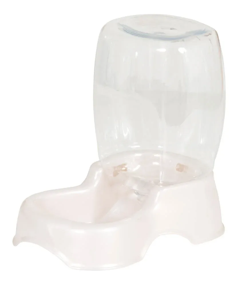 Petmate Pet Cafe Waterer Pearl Silver XXS