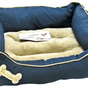 Petmate Plush Rectangular Bone Lounger
