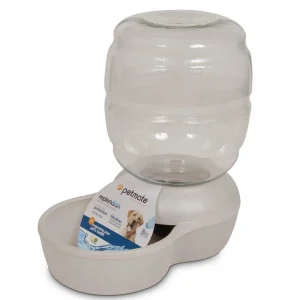 Petmate Replendish Water With Microban Pearl Silver Grey LG