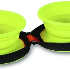Petmate Silicone Travel Duo Bowl Medium