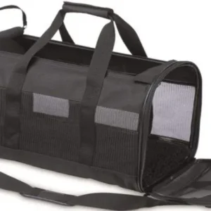 Petmate Soft Sided Kennel Cab Pet Carrier - Black