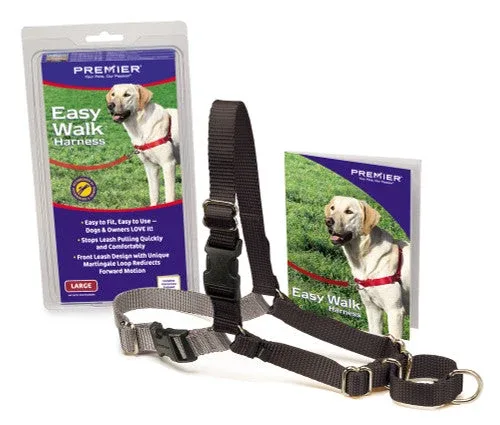 PetSafe Easy Walk Dog Harness Black/Silver LG - Image 2