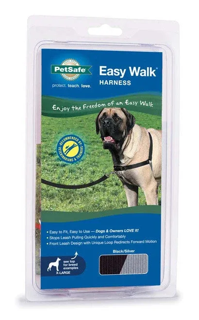PetSafe Easy Walk Dog Harness Black/Silver XL - Image 2