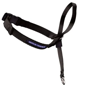 PetSafe Gentle Leader No-Pull Dog Headcollar Black Petite