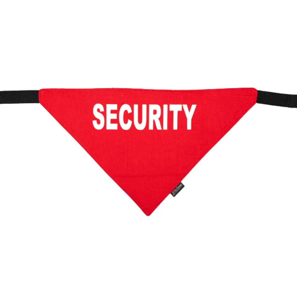 Petsnugs Security Bandana for Dogs and Cats (Bright Red) - Image 2