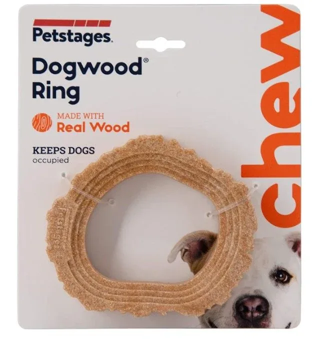 Petstages Dogwood Chew Ring for Dogs Small