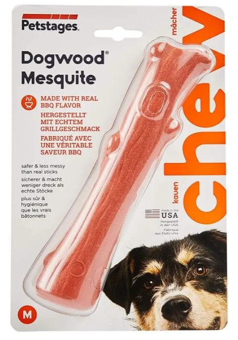 Petstages Dogwood Mesquite BBQ Chew Stick for Dogs