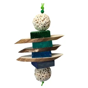 Pine and Yucca Wood Bird Toys