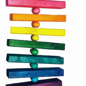 Pinewood Tower Bird Toy