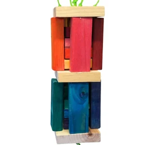 Pinewood Tower Bird Toy