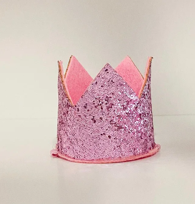 Pink Crown Party Hat - Image 2