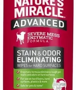 Pioneer Pet Nature's Miracle Advanced Stain and Odor Eliminating Wipes