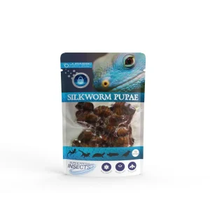Pisces USA Aqua Natural Silkworm Pupae Single Pack