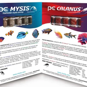 Piscine Energetics Mysis and Calanus Frozen Fish Food 8 oz SD-5