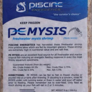 Piscine Energetics PE Mysis Frozen Fish Food 8 oz SD-5