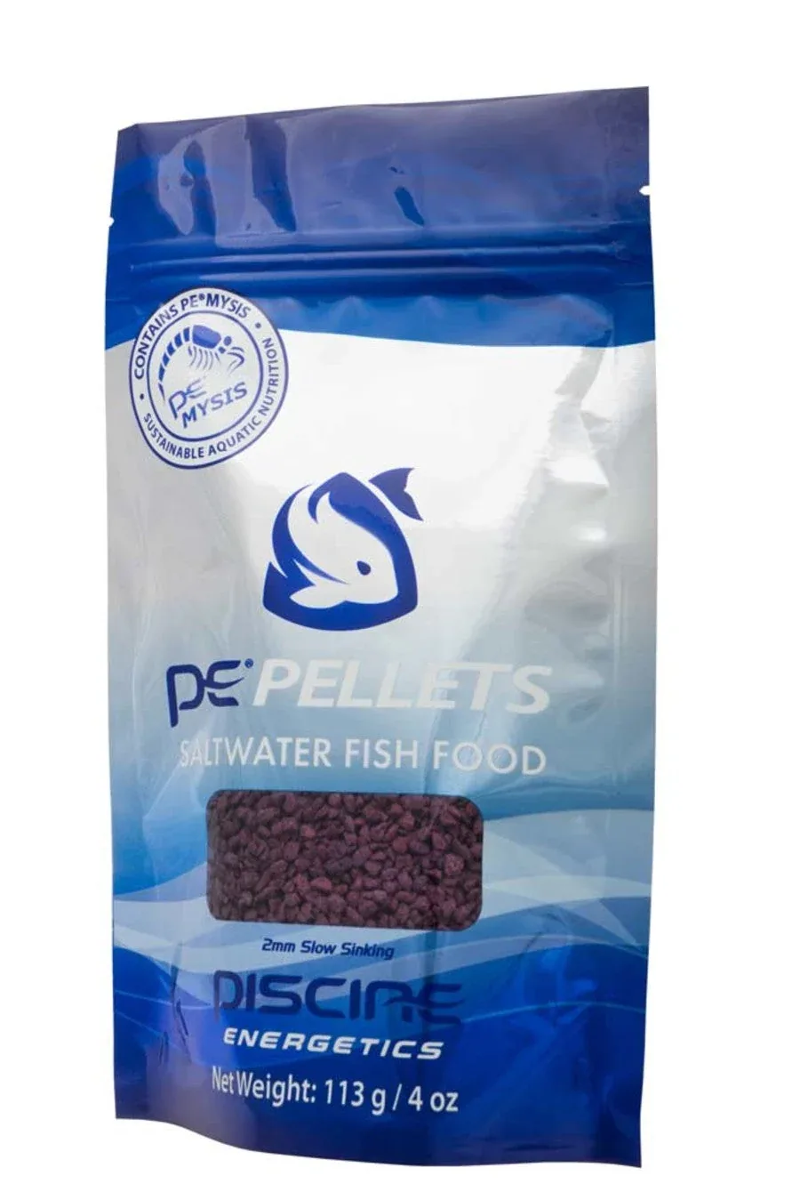 Piscine Energetics Pellets Saltwater Fish Food 1ea/4 oz