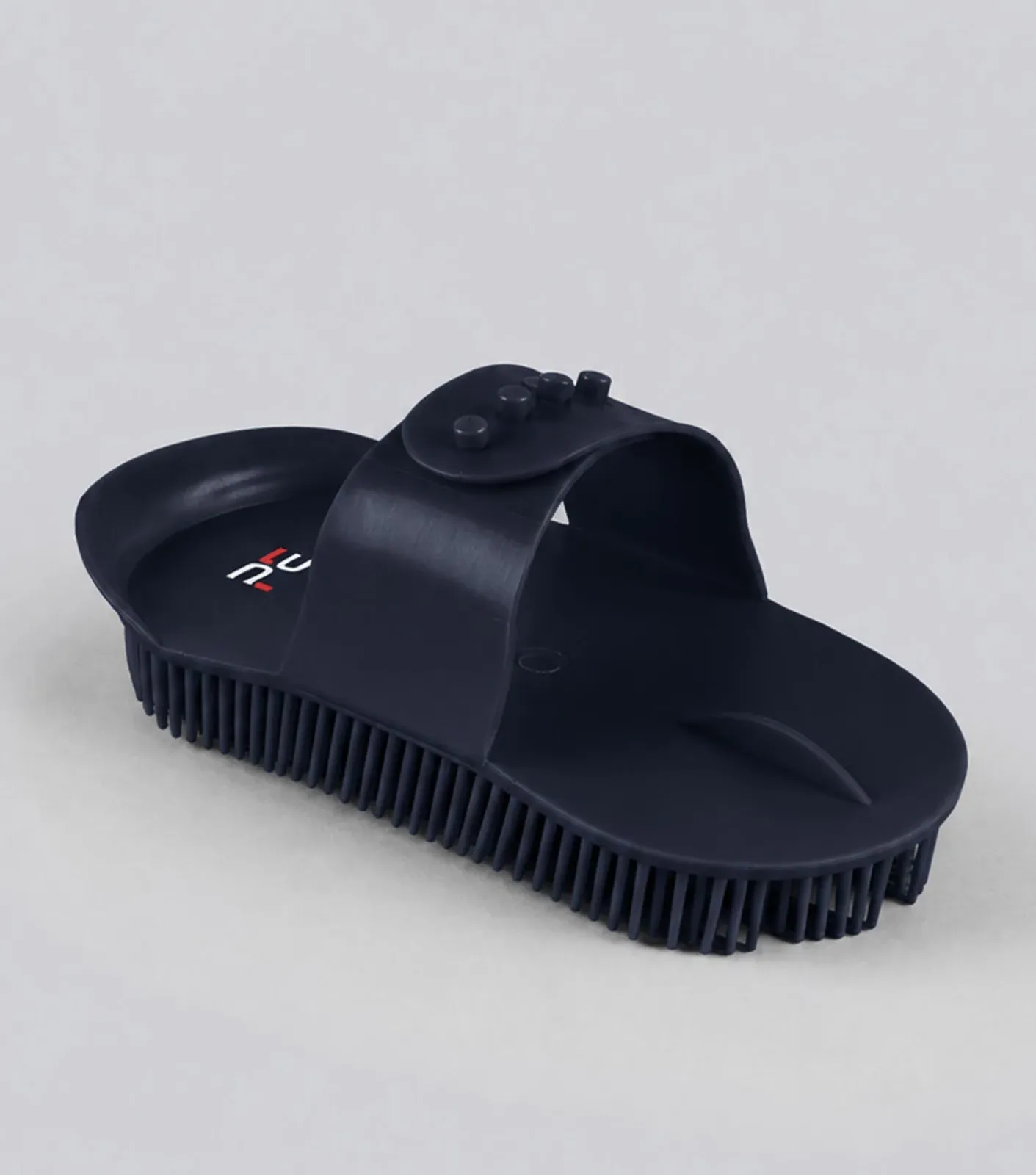 Plastic Curry Comb Navy