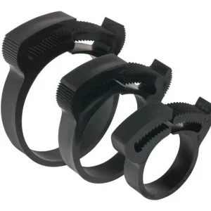 Plastic Hose Clamp, 1" - LOT of 10
