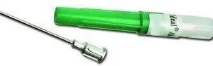Plastic Hub Disposable Needle 22Ga x 1In 100Pk