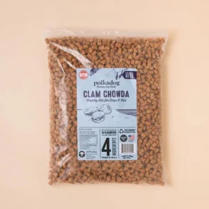 Polka Dog Bakery Dog Clam Chowda Bits, 5 lb Bulk